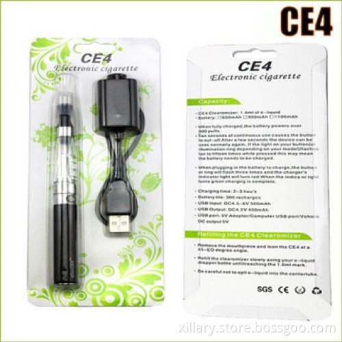ego-ce4 e-cigarette with 650/900/1100mah battery